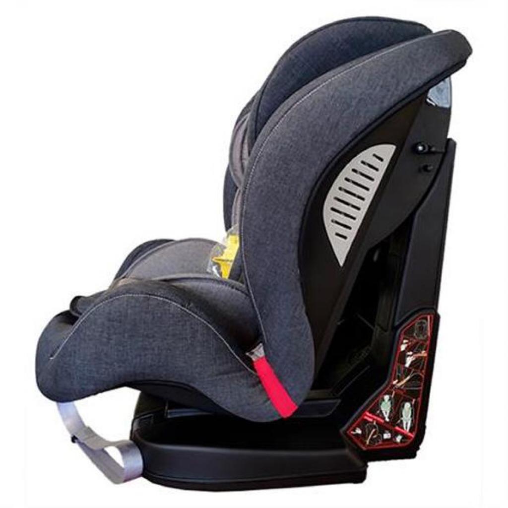 Автокрісло Welldon Encore Isofix Графітово-сіре (BS07-TT95-001) - зображення 4