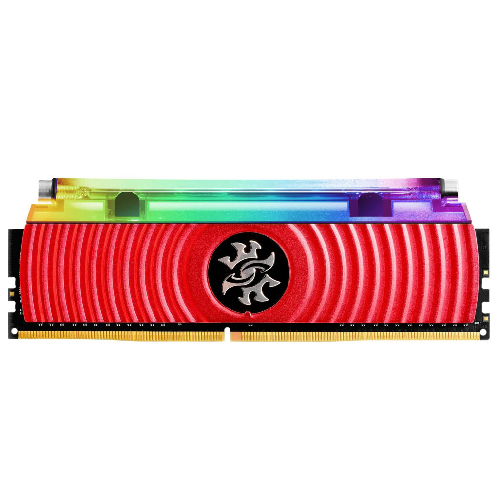 Модуль пам'яті для комп'ютера DDR4 8GB 4133 MHz XPG Spectrix D80 Red ADATA (AX4U413338G19-SR80) - зображення 1