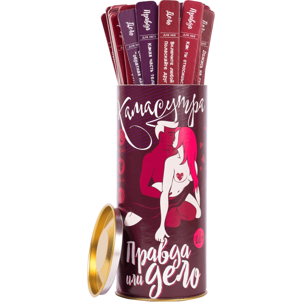 Настільна гра 18+ Fun Games Shop Правда чи Справа: Камасутра, російська (FGS06) - зображення 1