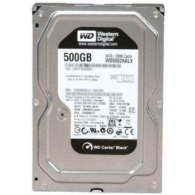 Жорсткий диск 3.5"  500Gb WD (#WD5002AALX-FR#) - зображення 1