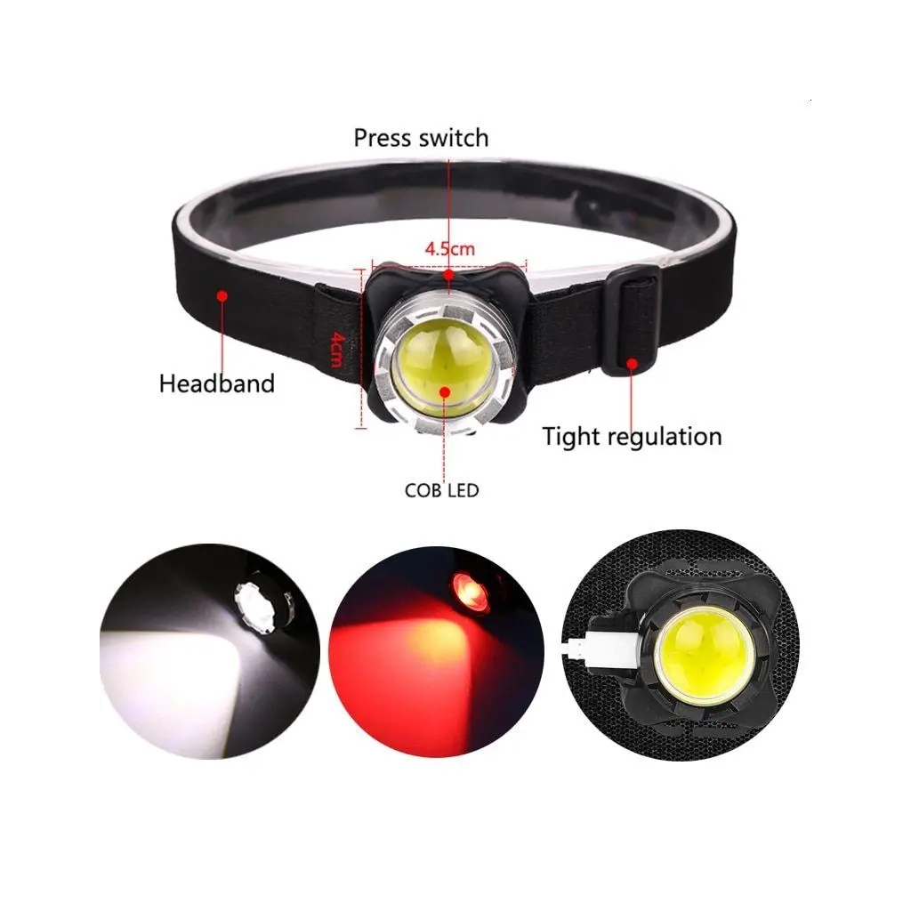 Ліхтар Quantum Lucky LED COB + Мicro USB кабель (QM-FL4010) - зображення 2