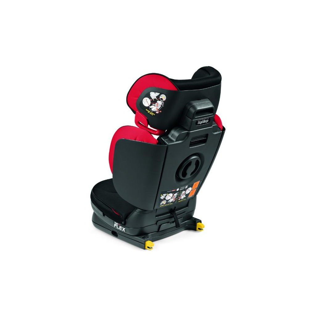 Автокрісло Peg-Perego Viaggio 2-3 Flex Monza Чорно-червоне (IMVF000035DX13DX79) - зображення 4
