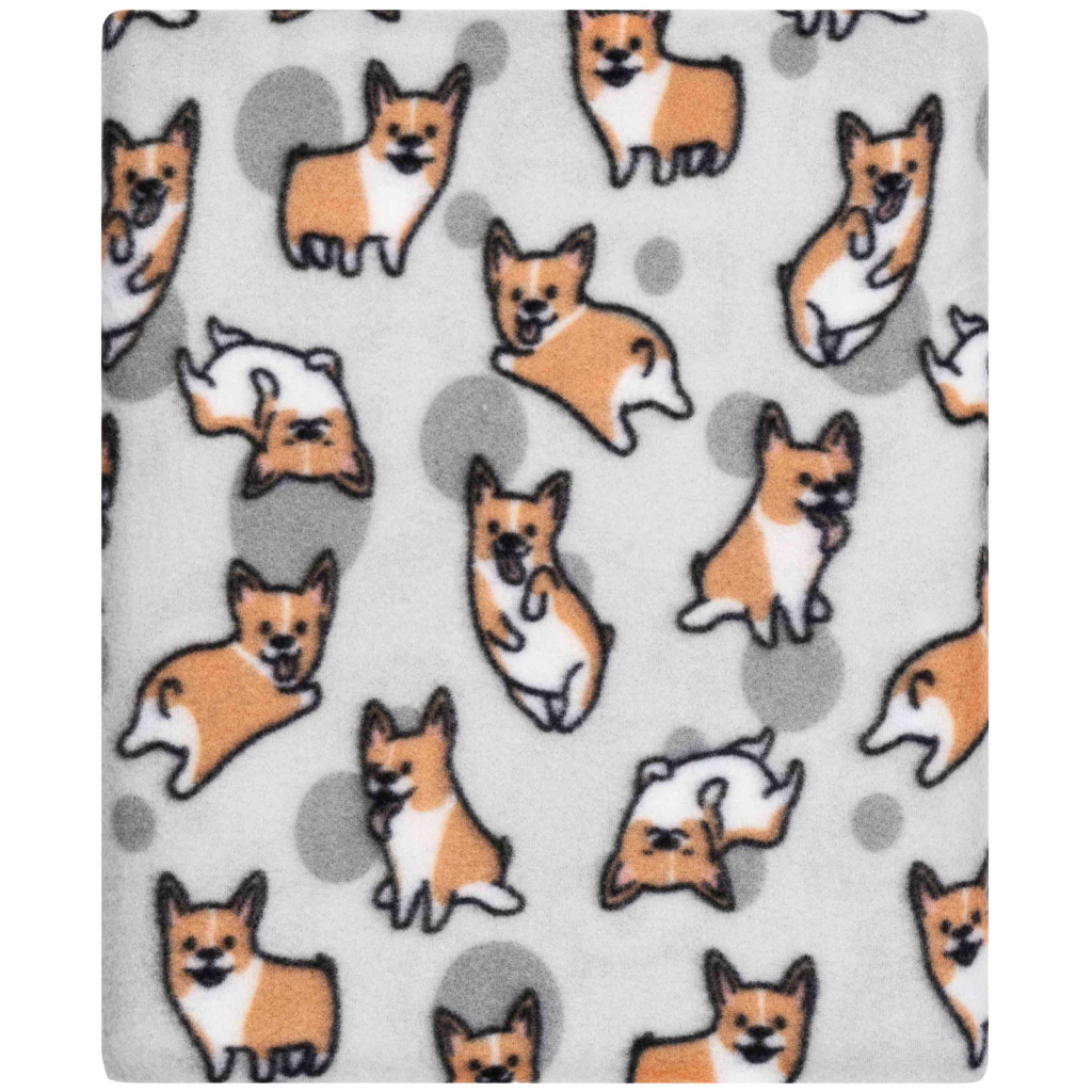 Плед Ardesto Fleece 100% поліестер 130x160см коргі (ART0713PB) - зображення 4