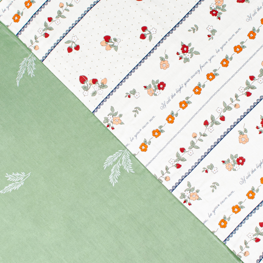 Постільна білизна Home Line Суниці Сатин Твіл євро (176125) - зображення 3