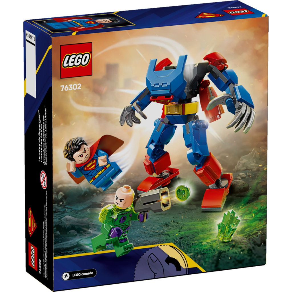 Конструктор LEGO Super Heroes Супермен-робот проти Лекса Лютора (76302) - зображення 6
