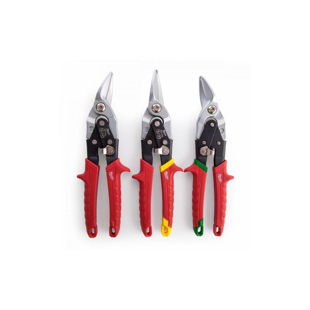 Ножиці по металу Milwaukee набір 3шт (48224533) - зображення 2