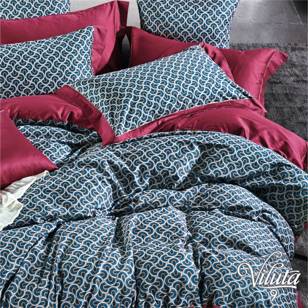 Постільна білизна Viluta Сатин Єгипетська бавовна 09 євро (09_EX_ev) - зображення 1