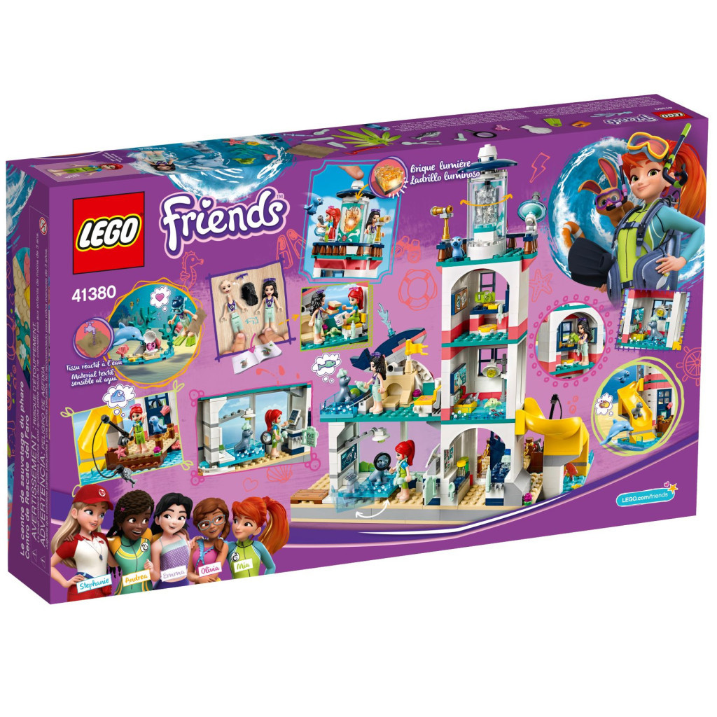 Конструктор LEGO Friends Рятувальний центр на маяку 602 деталі (41380) - зображення 8