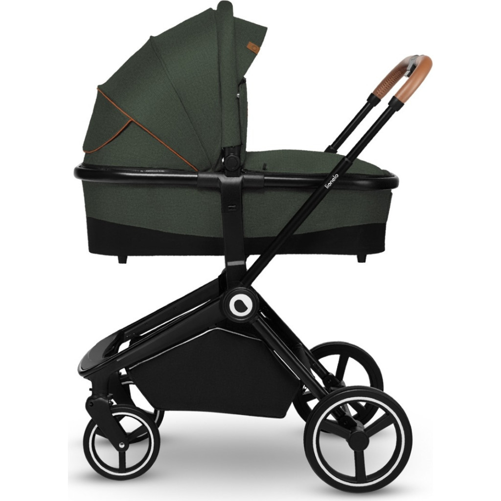 Коляска Lionelo 2 в 1 Mika 2IN1 Green Forest (LO-MIKA 2IN1 GREEN FOREST) - зображення 3