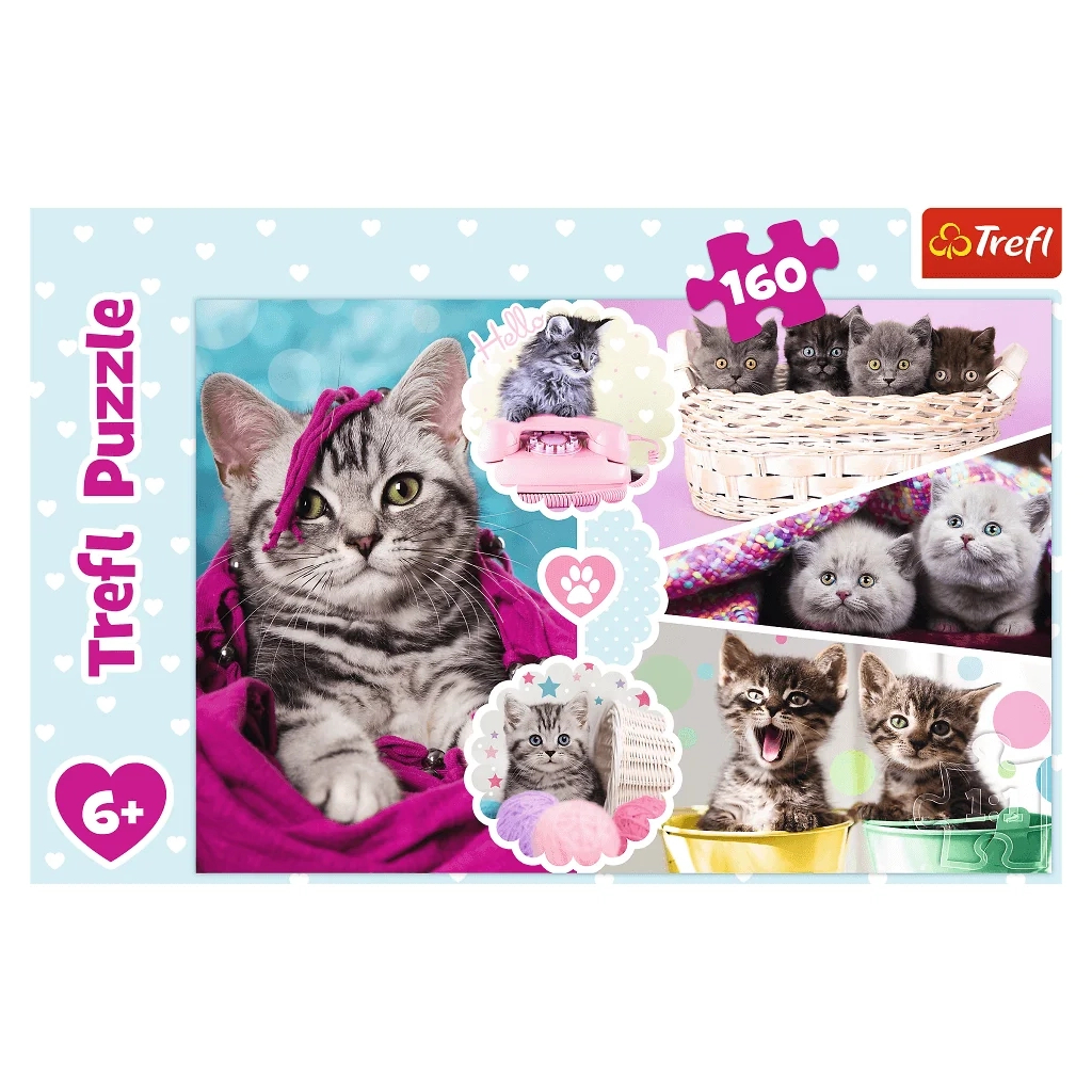 Пазл Trefl Милі кошенята 160 елементів (5900511153712) - зображення 3