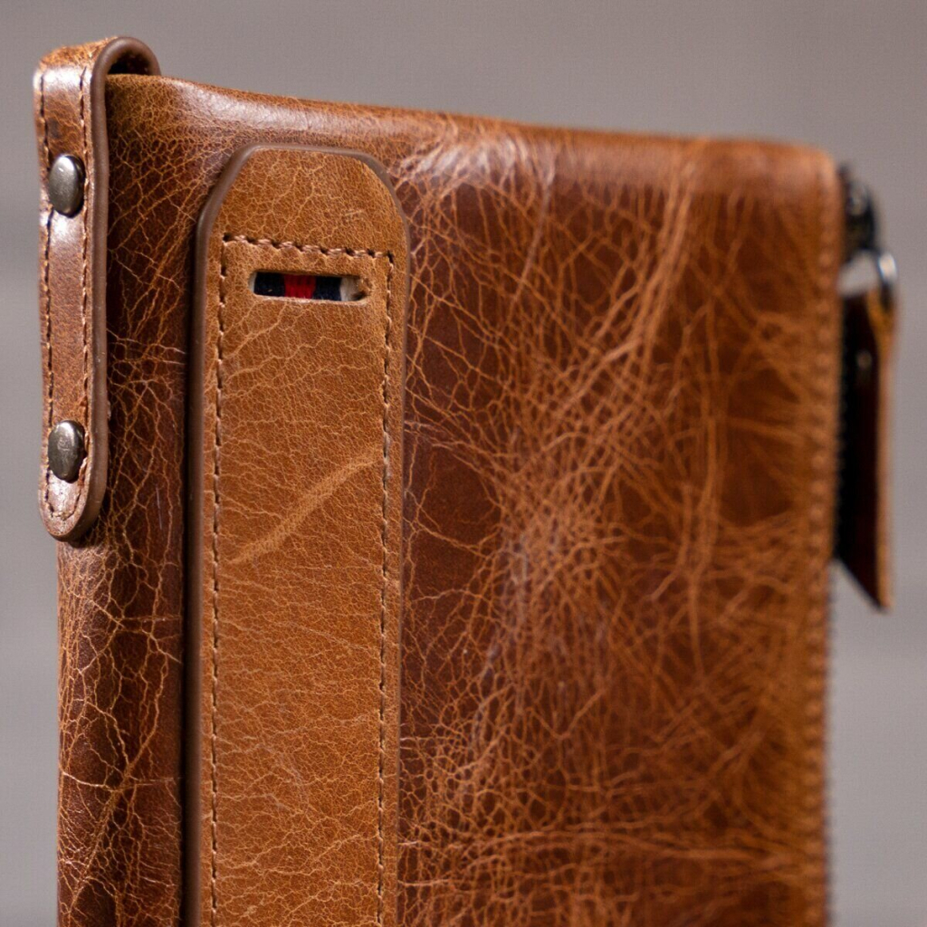 Гаманець Vintage Світло-коричневий (14684) - изображение 12