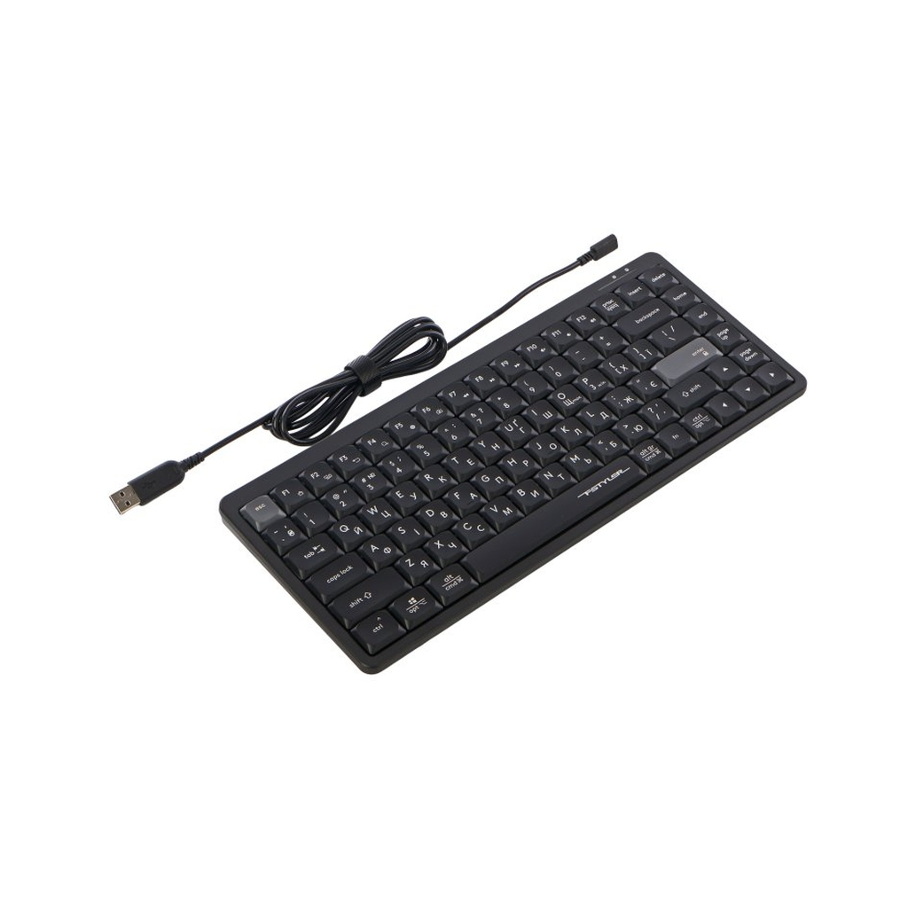 Клавіатура A4Tech FX53 USB UA Black (4711421002394) - зображення 4