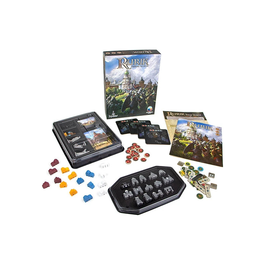 Настільна гра Ігромаг Rurik. Боротьба за Київ: Камінь та лезо (Rurik: Stone & Blade) українська (02038) - зображення 2