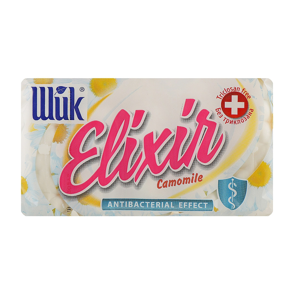 Тверде мило Shik Elixir Camomile Антибактеріальне 5 х 70 г (4820023366039) - зображення 1