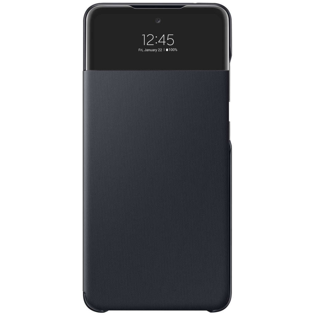 Чохол до мобільного телефона Samsung Galaxy A52/A525 S View Wallet Cover Black (EF-EA525PBEGRU) - зображення 1