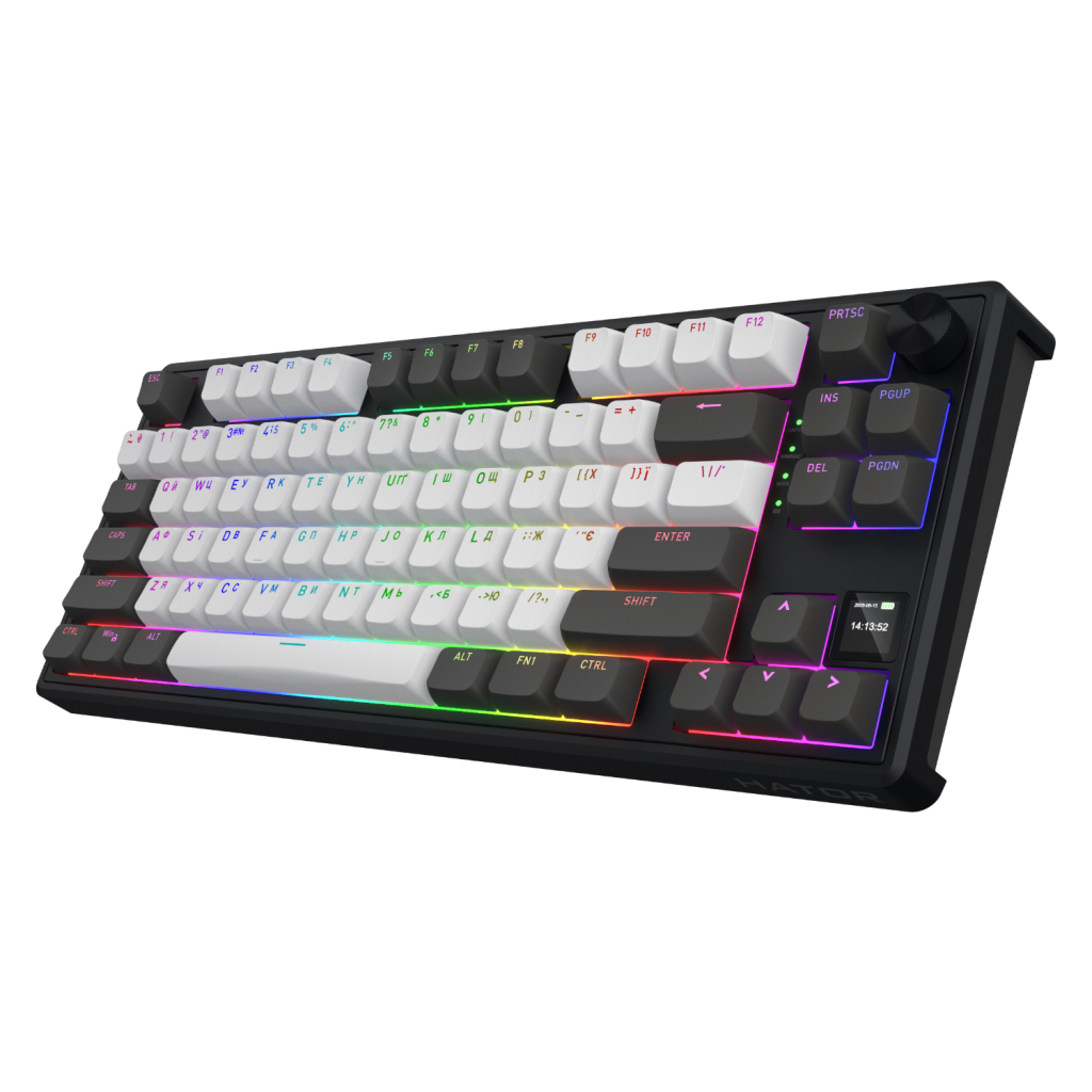 Клавіатура Hator Skyfall 80 Pro Wireless Grey/Black (HTK4180UA) - зображення 3