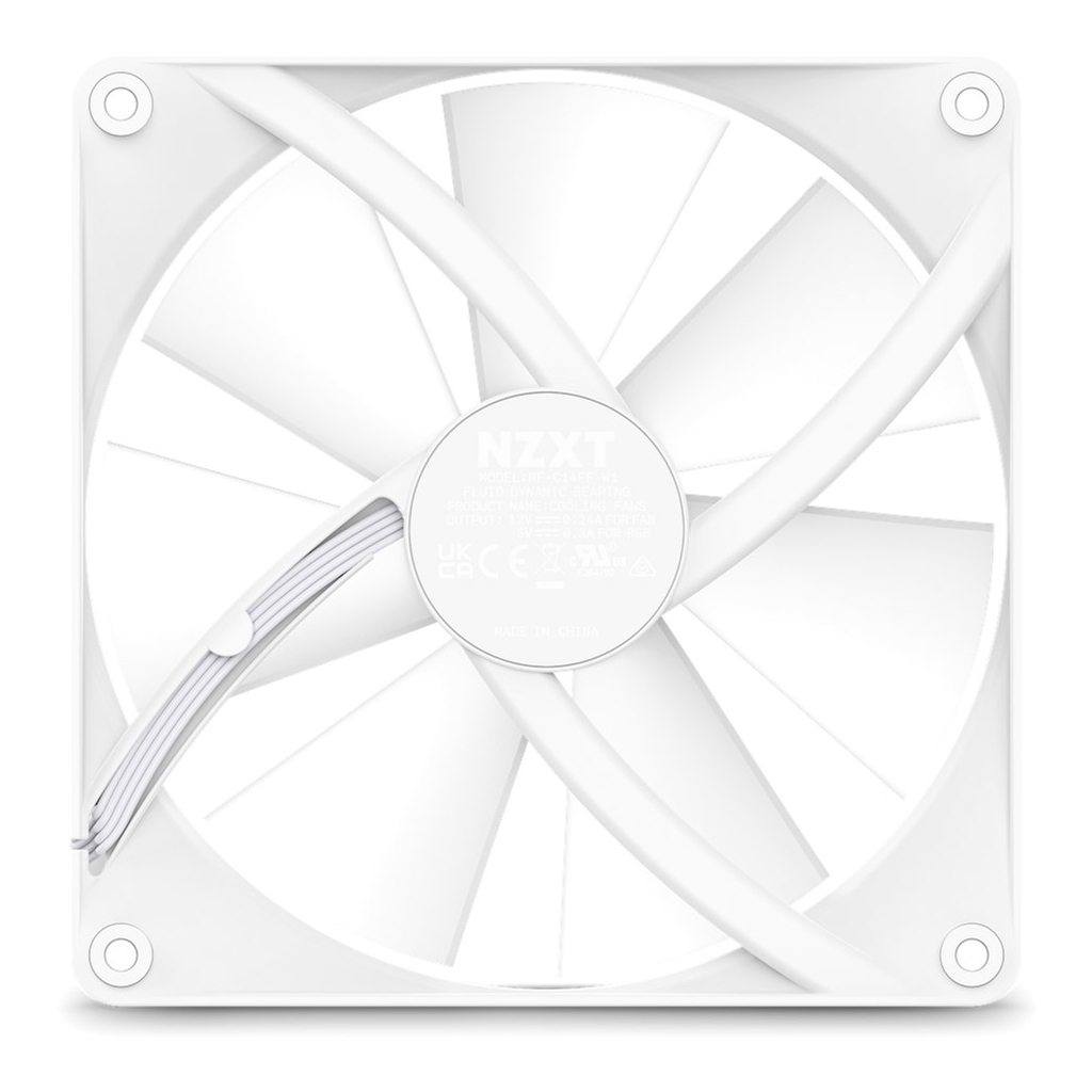 Кулер до корпусу NZXT F140RGB (RF-C14SF-W1) - зображення 9