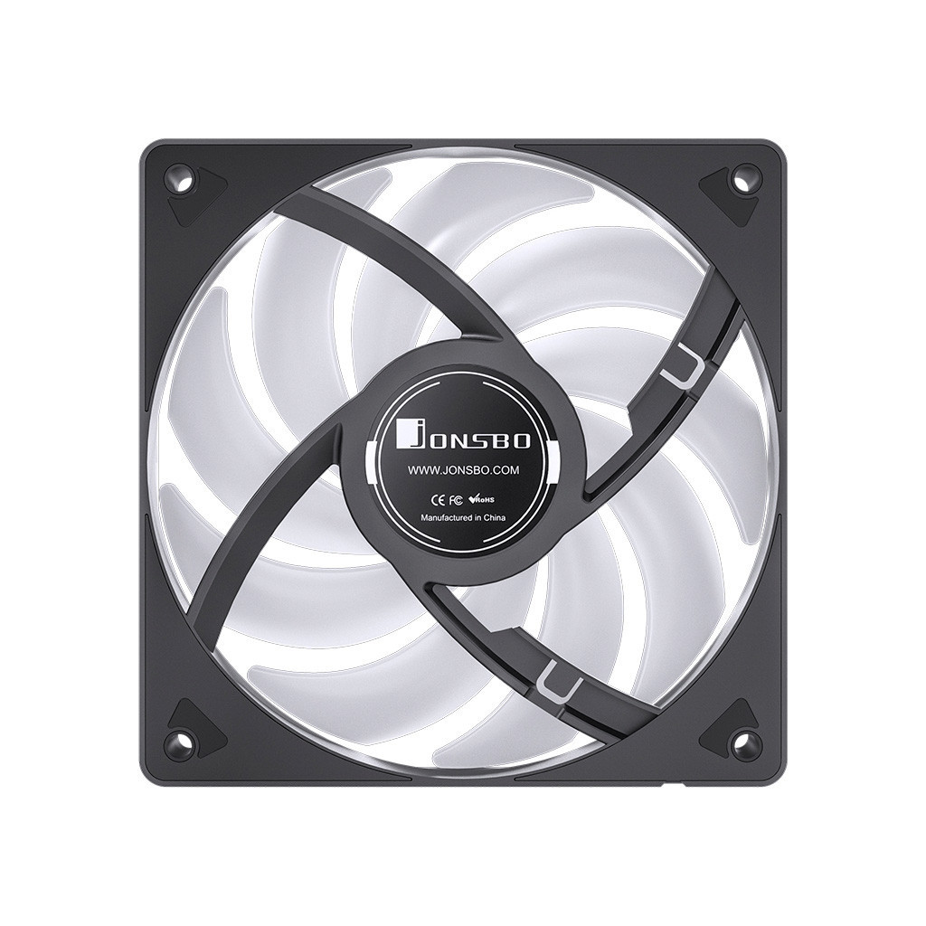 Кулер до корпусу JONSBO SL-120BR Black - зображення 10