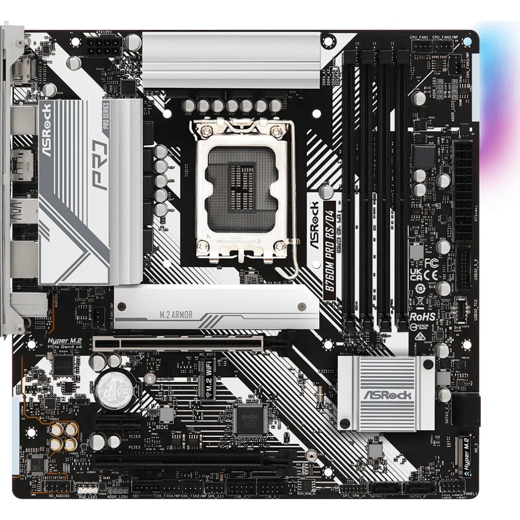 Материнська плата ASRock B760M PRO RS/D4 - зображення 2