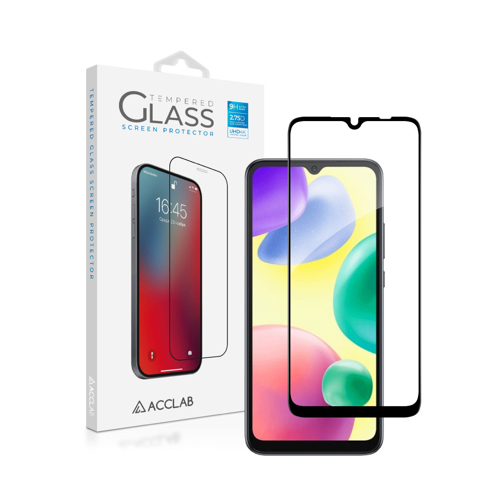 Скло захисне ACCLAB Full Glue Xiaomi Redmi 10A (1283126537783) - зображення 2