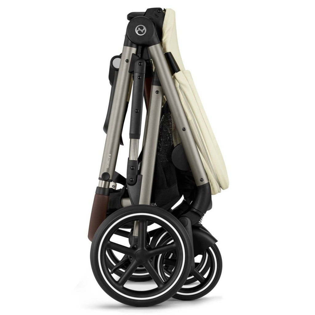 Коляска Cybex Gazelle S TPE Seashell Beige (522002713) - зображення 6