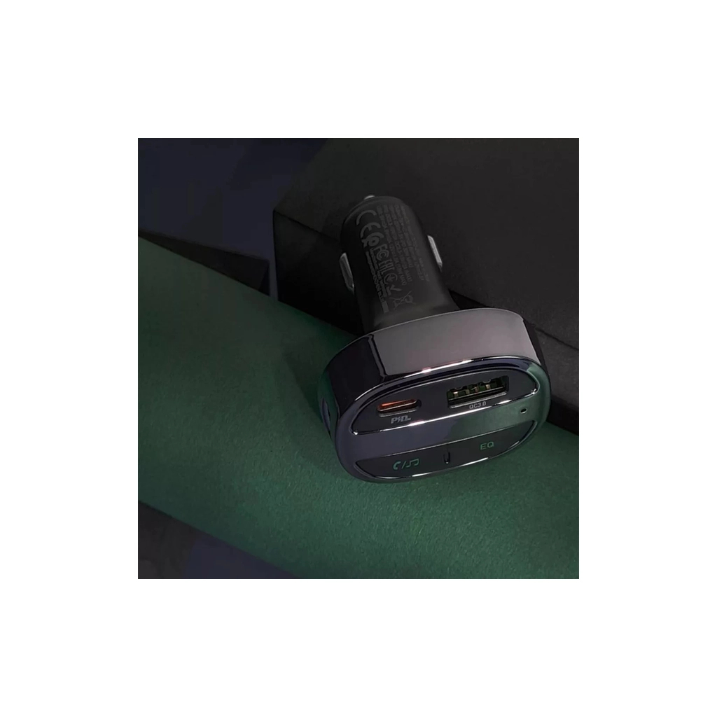 FM модулятор HOCO E70, Black, Box - изображение 7