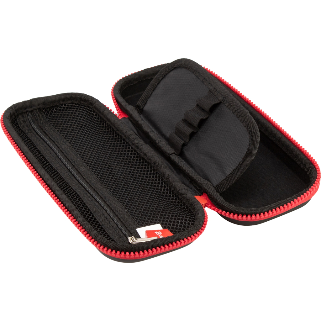 Пенал Cool For School з тисненням 1 відділення Чорний (QT-5741-Black) - зображення 3