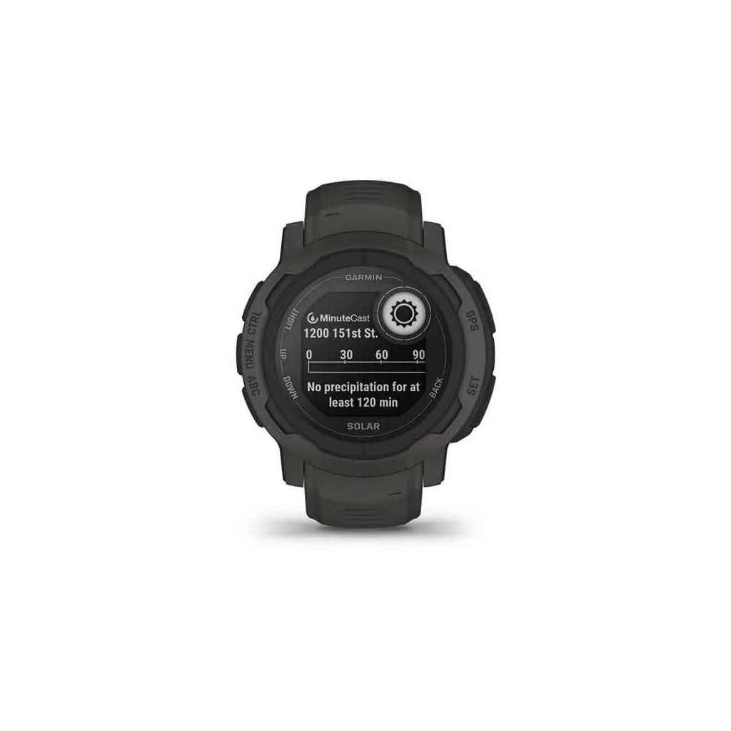 Смарт-годинник Garmin Instinct 2, Solar, Graphite, GPS (010-02627-00) - зображення 7