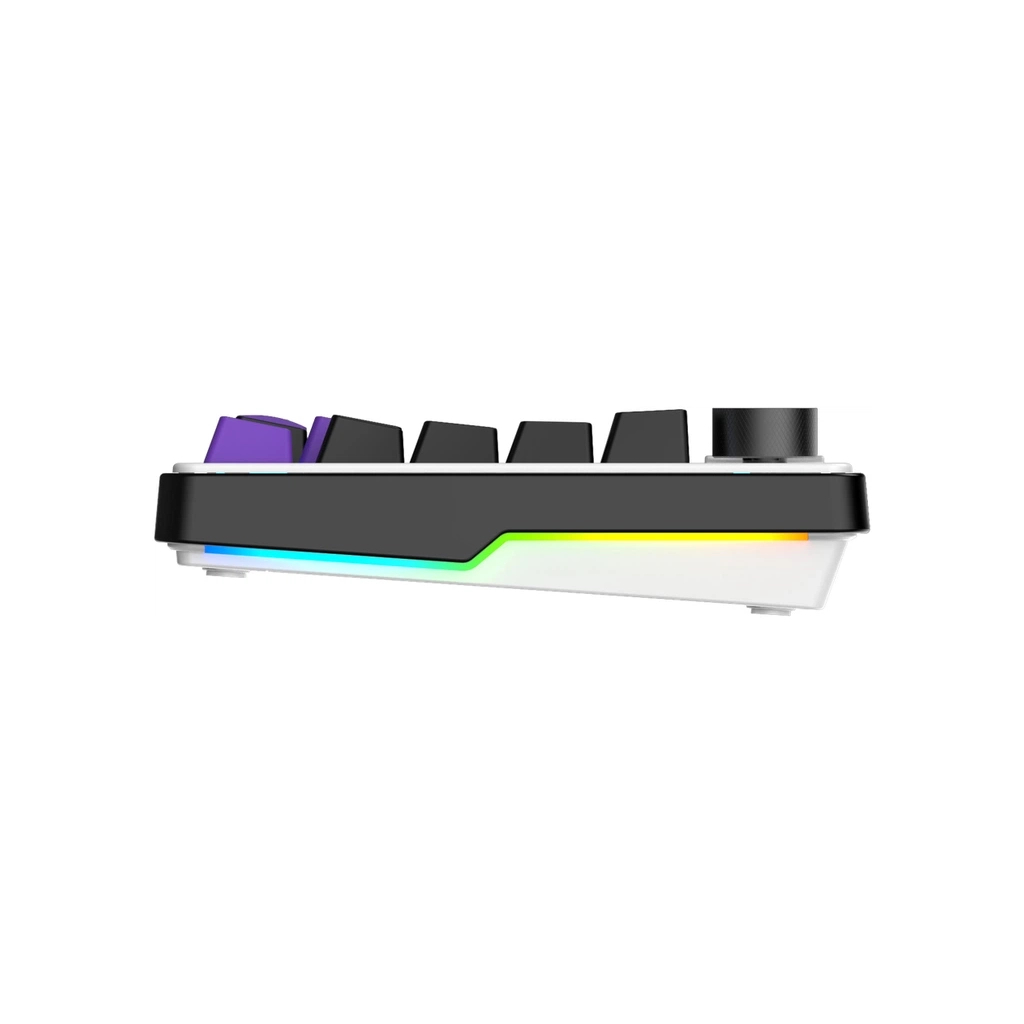 Клавіатура Hator Hellyberry HK75 Mechanical Linear RGB USB UA White/Violet (HK75) - зображення 6