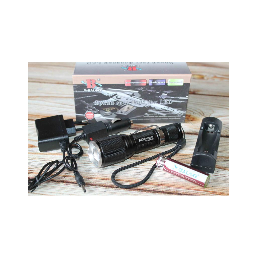 Ліхтар Bailong BL-1860-Т6 - зображення 4