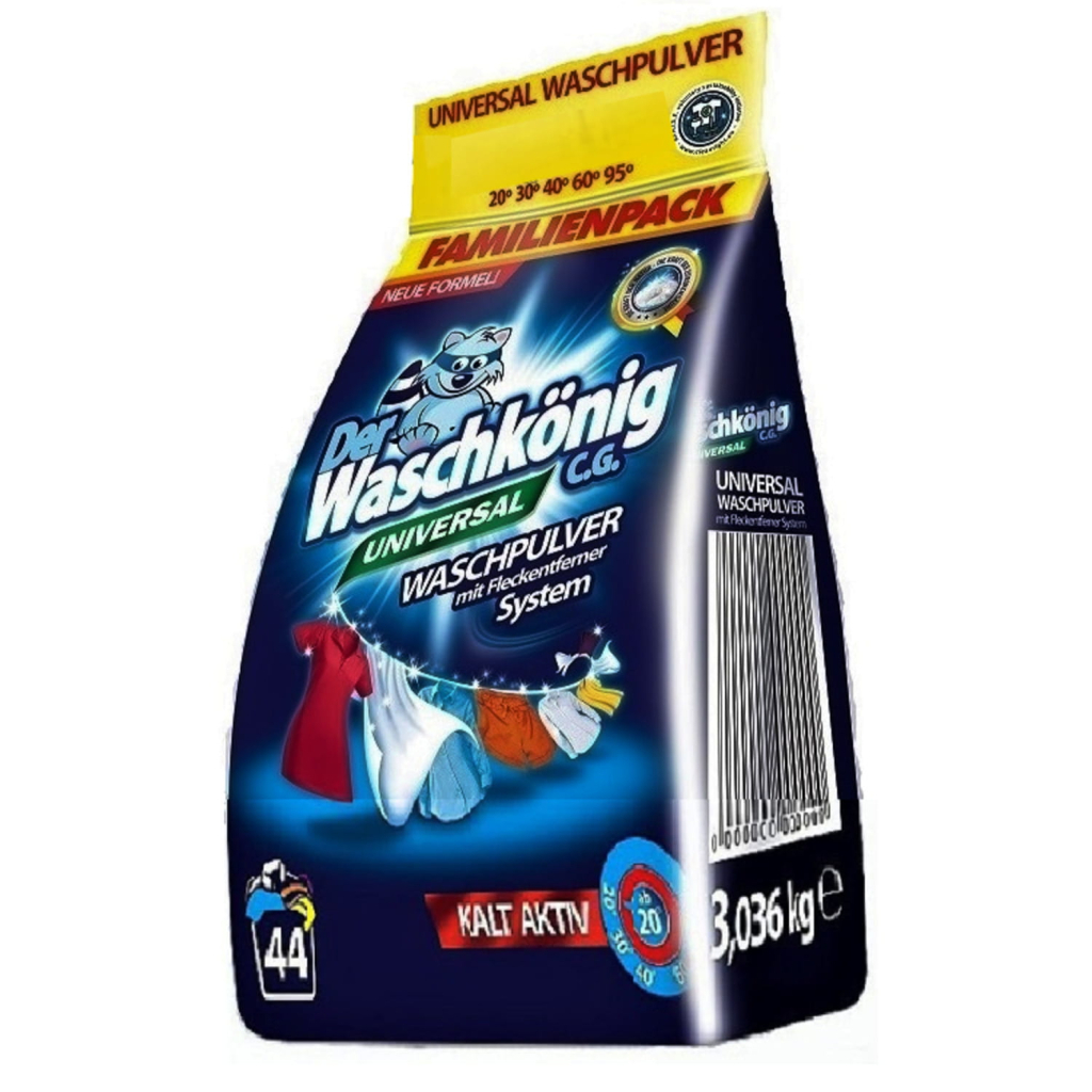Пральний порошок Waschkonig Universal 3.036 кг (4260418931334) - зображення 1