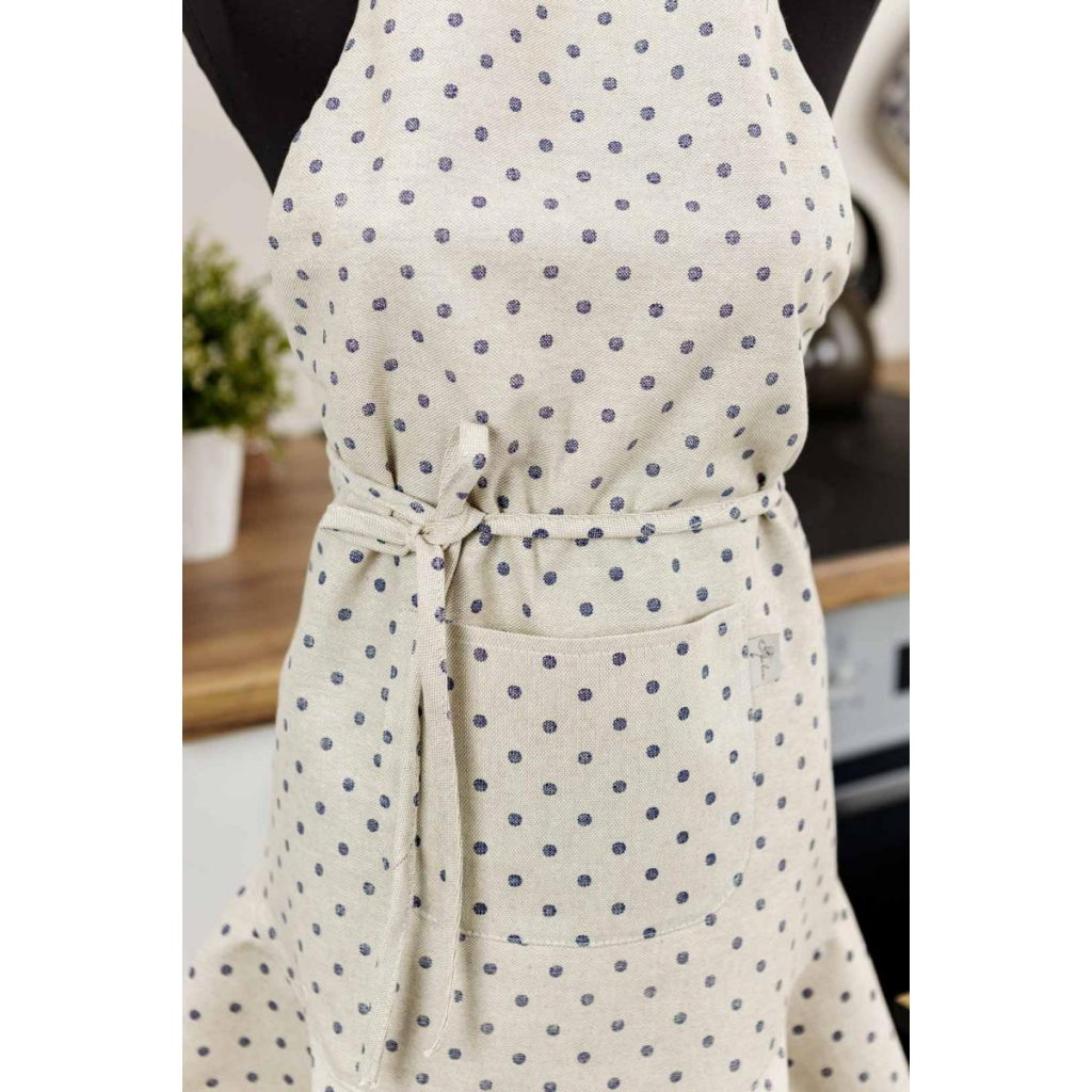 Фартух Прованс Горох сині Господиня (031624) - зображення 3