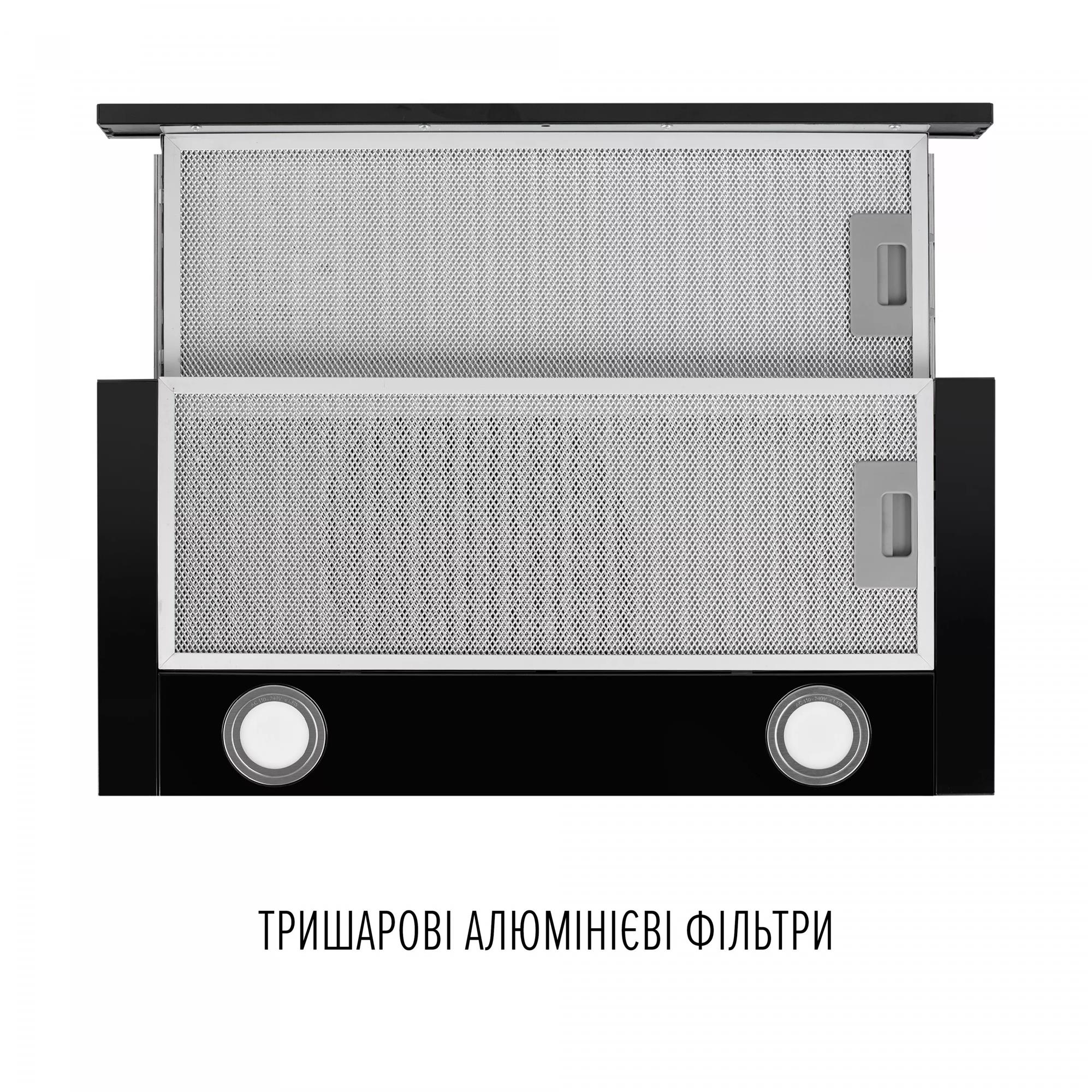 Витяжка Perfelli TL 6622 BL 1000 LED - изображение 7