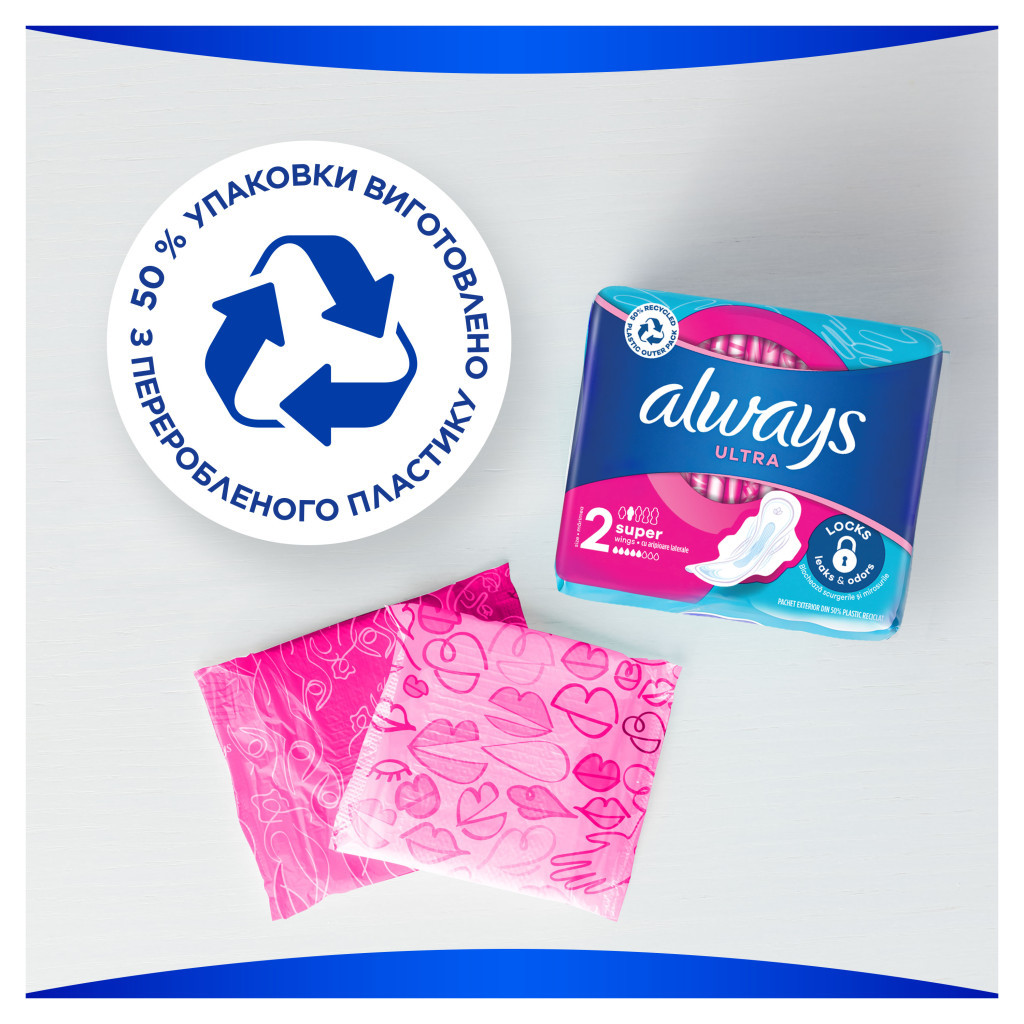 Гігієнічні прокладки Always Ultra Super (Розмір 2) 48 шт. (8700216450294) - изображение 7