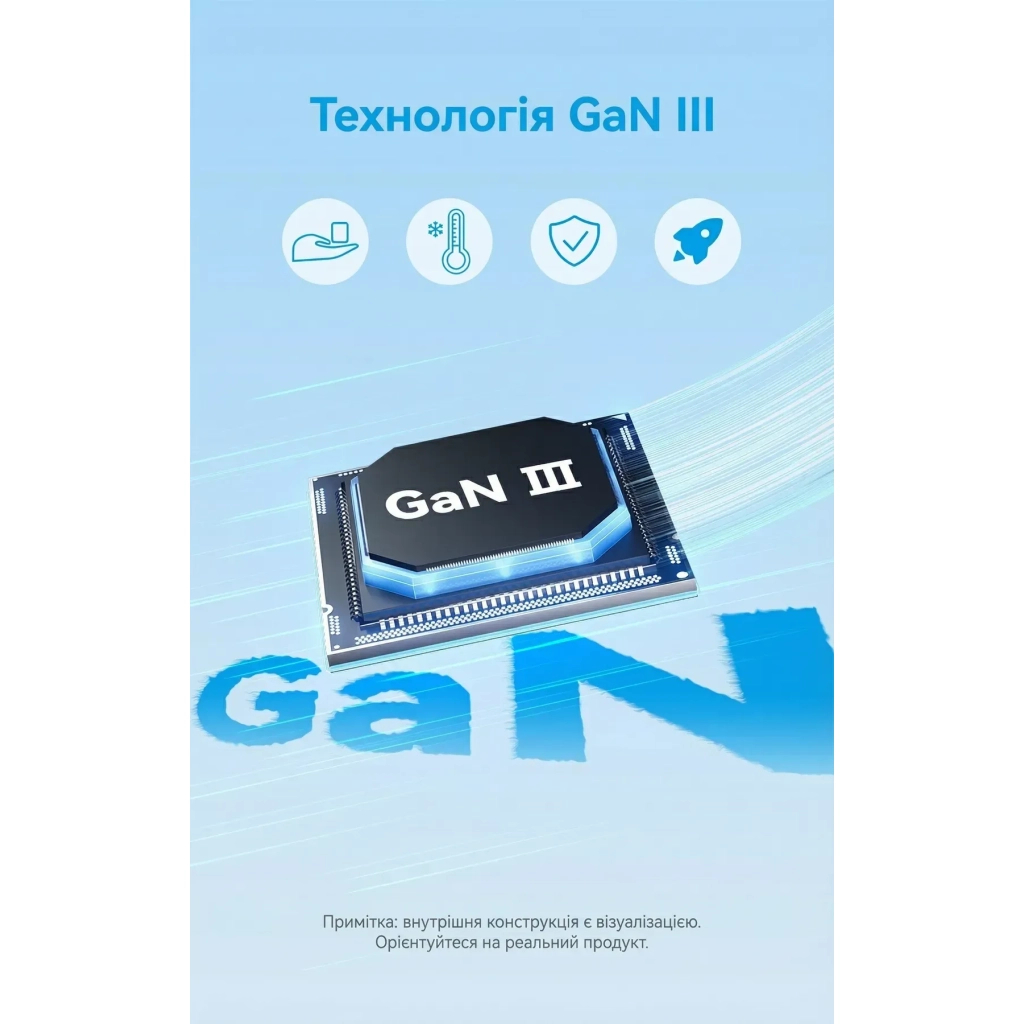 Зарядний пристрій VENTION USB-C PD20W GaN white (FEPW0-EU) - зображення 4