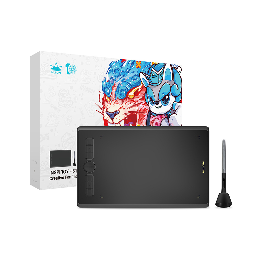 Графічний планшет Huion Inspiroy H610X (H610X) - зображення 3