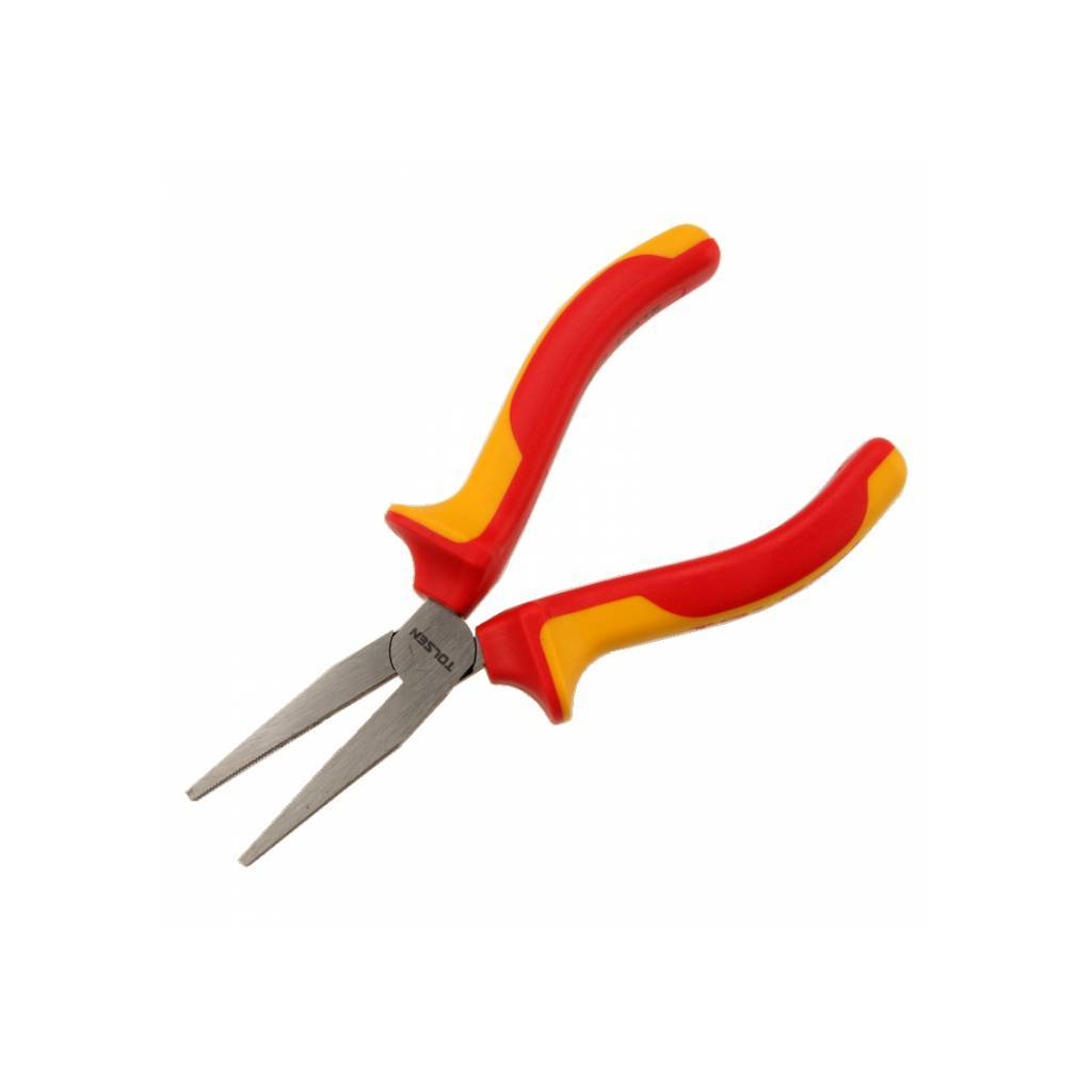 Плоскогубці Tolsen Premium прямі діелектричні VDE 160 мм (V16046) - зображення 2