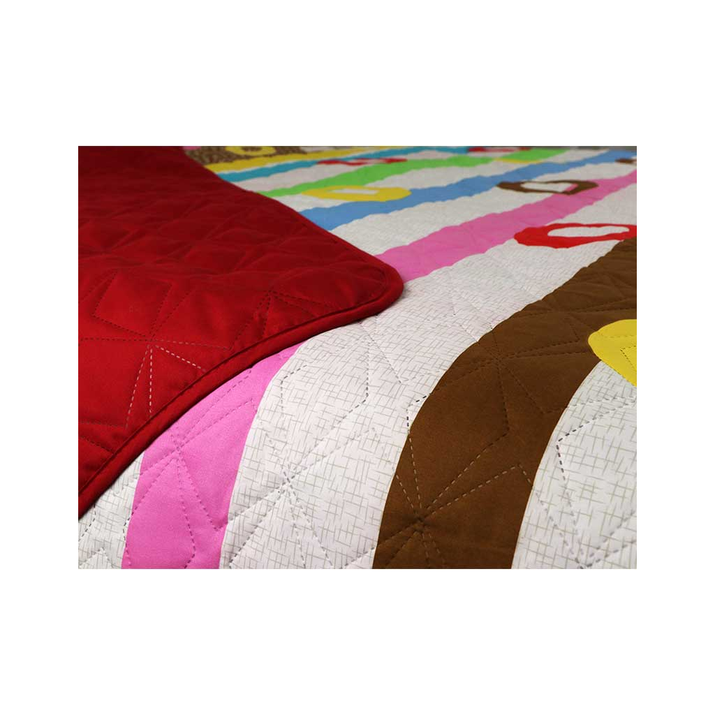 Покривало Руно двостороннє Червоні фарби 150х212 см (360.52У_Червоні Барви) - зображення 3