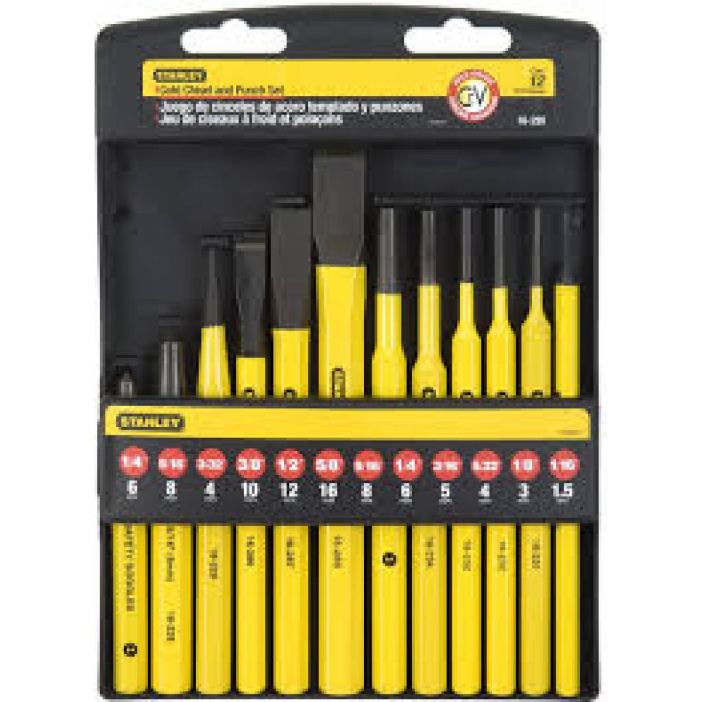 Зубило Stanley зубил и пробойников 12 шт (4-18-299) - зображення 2