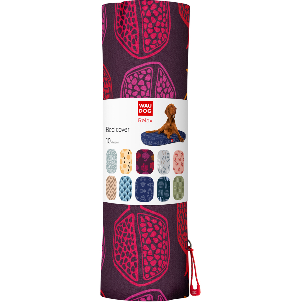 Чохол на матраци для тварин WAUDOG Relax Гранат L 100х70 см (1310-0107) - зображення 4