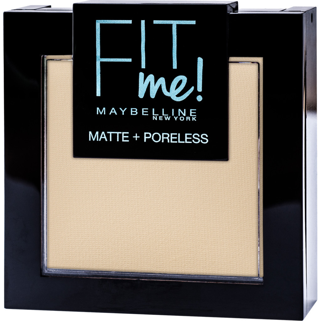 Пудра для обличчя Maybelline New York Fit Me Matte + Poreless 110 - Porcelain (3600531526337) - зображення 1