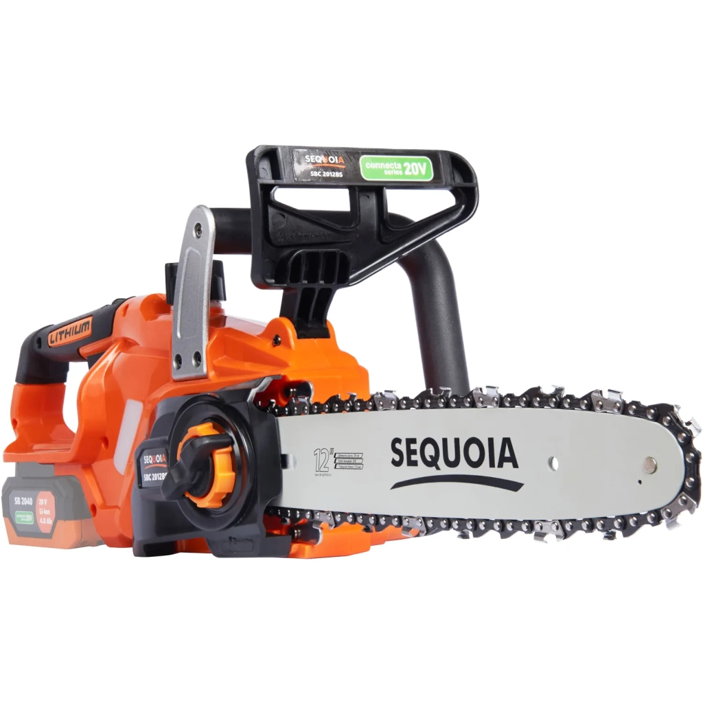 Ланцюгова пила SEQUOIA 20, безщіт. двиг, шина 30 см, 3.2 кг (без АКБ та ЗП) (SBC2012BS) - изображение 6