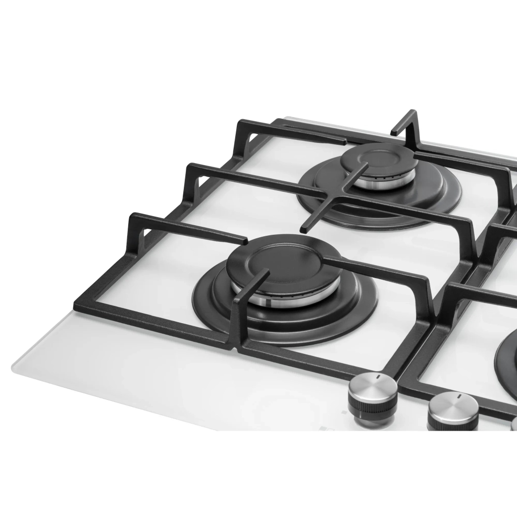 Варочна поверхня GRANADO GGH 62-104 white glass - зображення 7