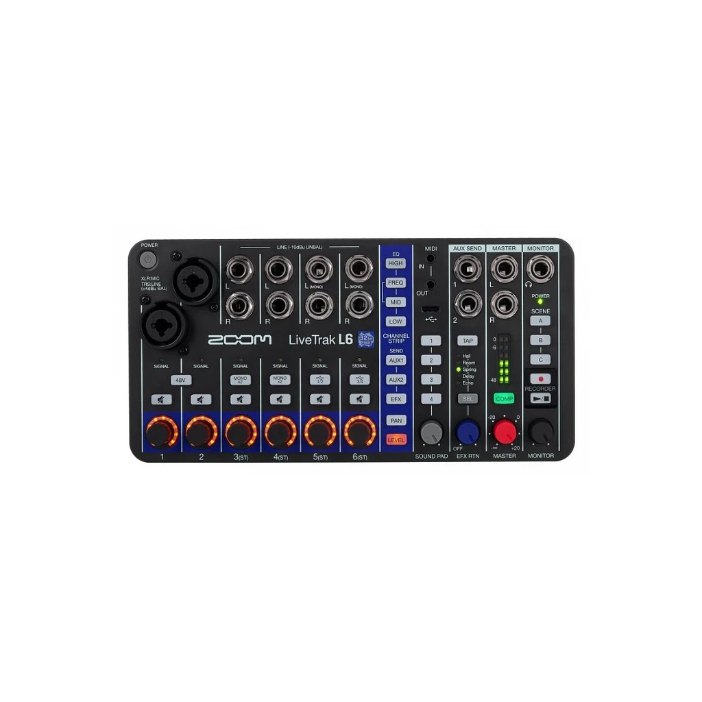 Мікшерний пульт Zoom LiveTrak L-6 (531031) - зображення 1