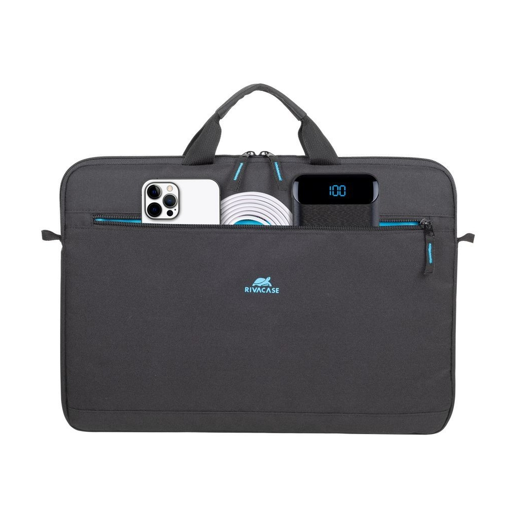 Сумка для ноутбука RivaCase 15.6" 5516 Gremio Black (5516Black) - зображення 9