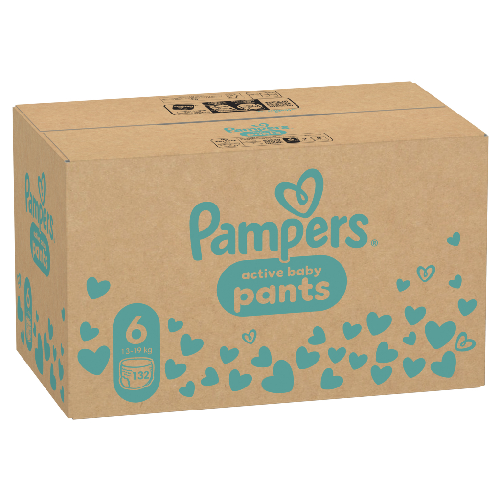 Підгузки Pampers трусики Pants Giant Розмір 6 (14-19 кг) 132 шт (8006540068632) - зображення 2