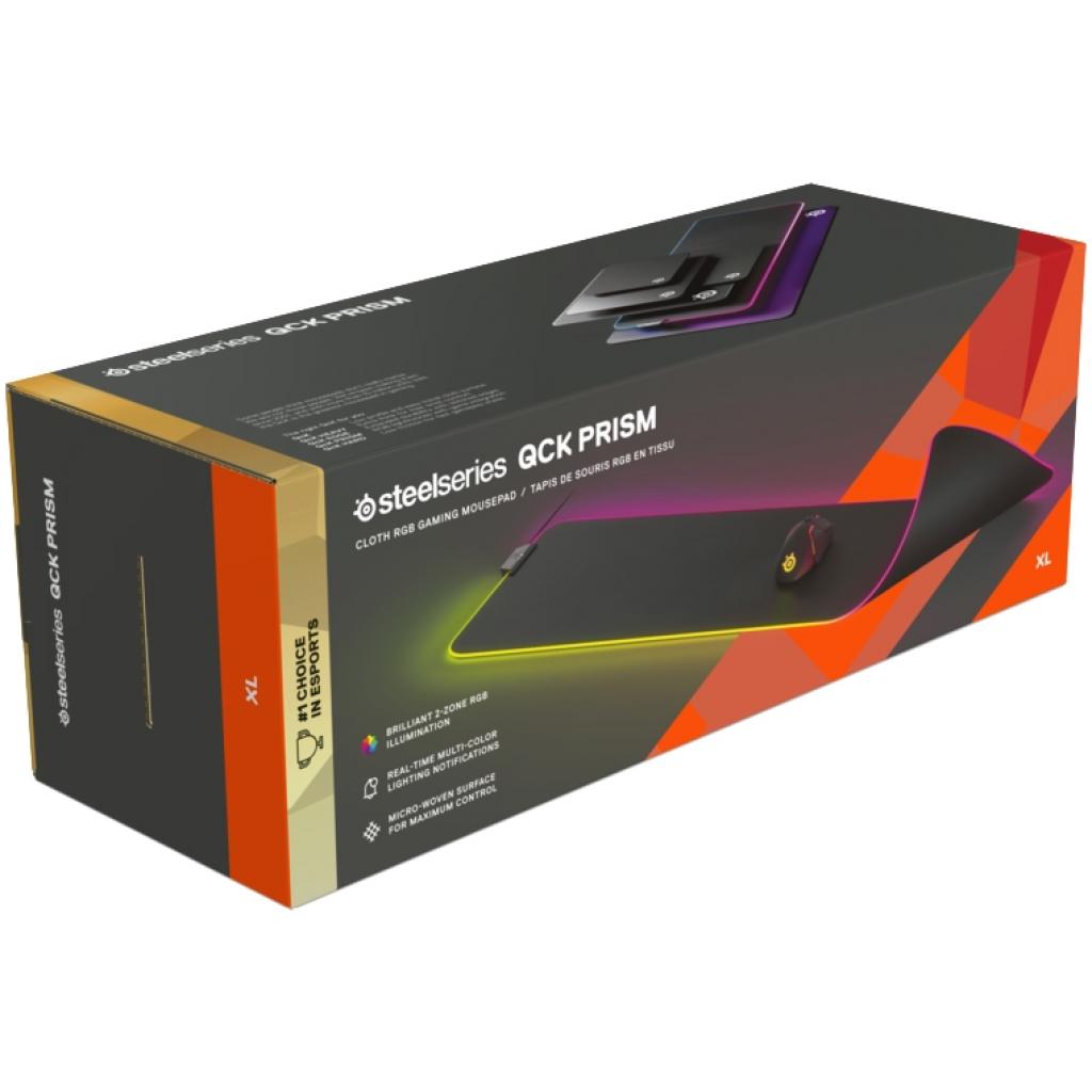 Килимок для мишки SteelSeries QcK PRISM Cloth XL (63826) - зображення 4