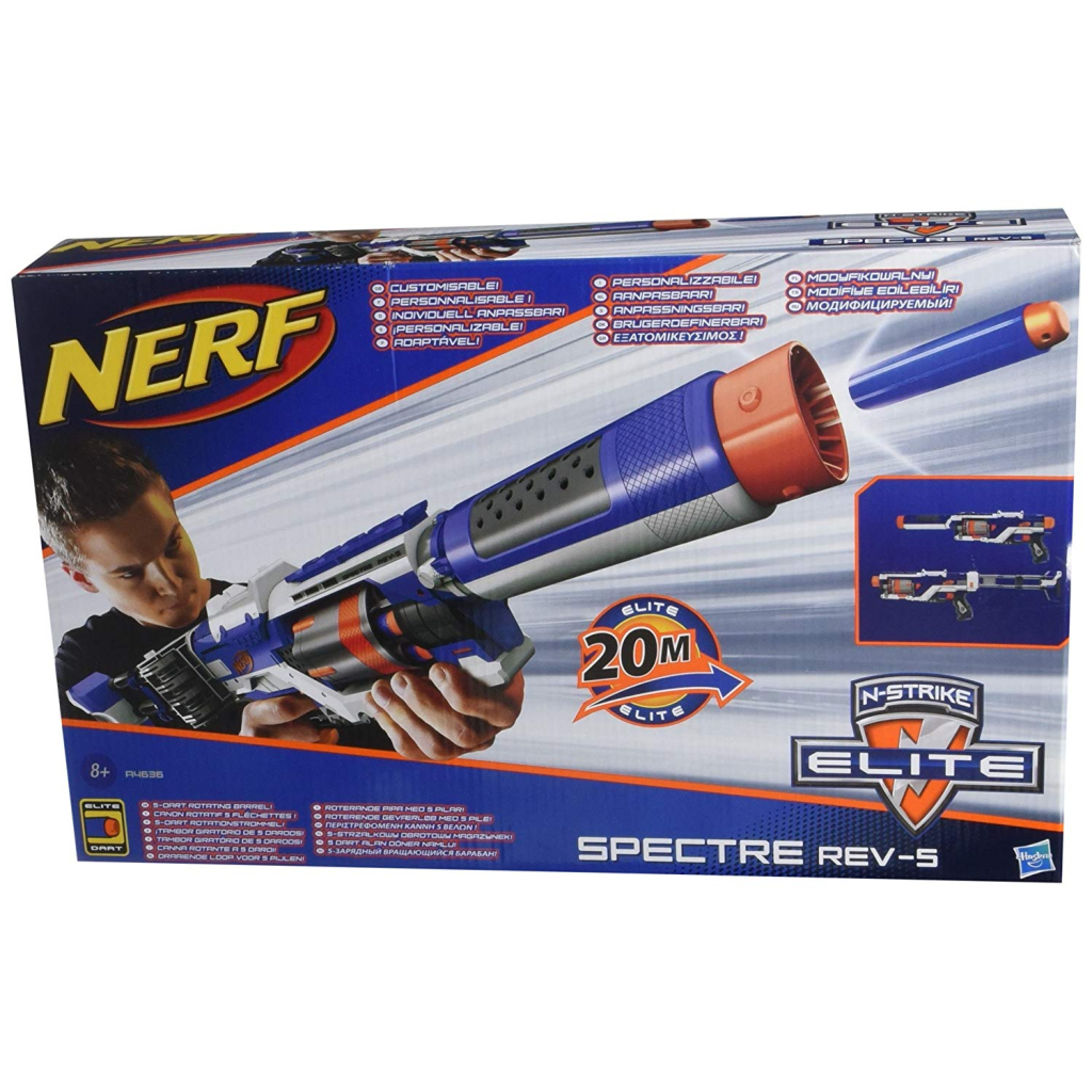 Іграшкова зброя Hasbro Nerf Elite Spectre REV-5 (A4636) - зображення 2