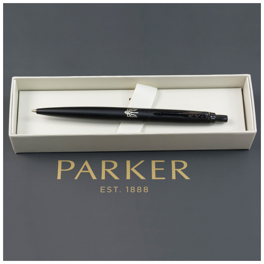 Ручка кулькова Parker JOTTER 17 XL UKRAINE Monochrome Black BT BP Тризуб (12432_TR) - зображення 3
