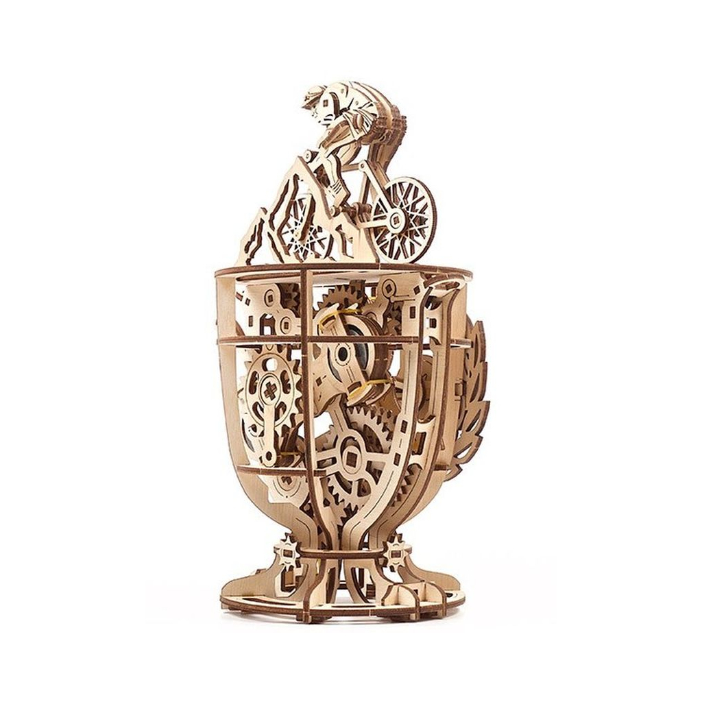Конструктор Ugears Автоматон Велосипедист (70148) - зображення 4